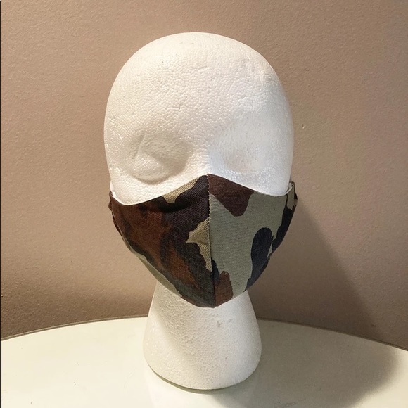 Vintage 1970s Soviet Camouflage Face Mask - Picture 3 of 5